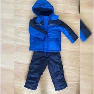 Toddler Snow Bib and Jacket set